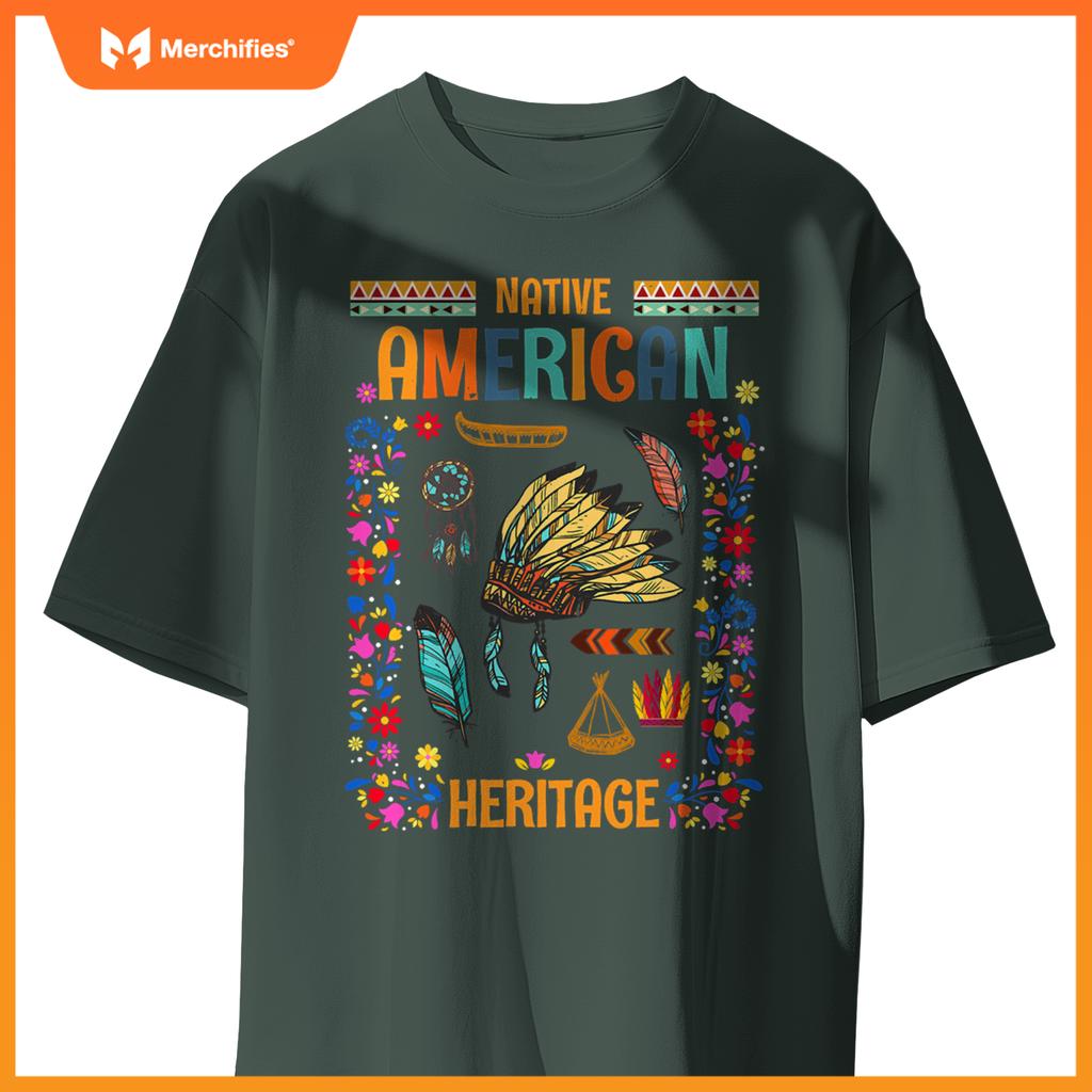 Native American Heritage Ideas  Women Native American T-Shirt
