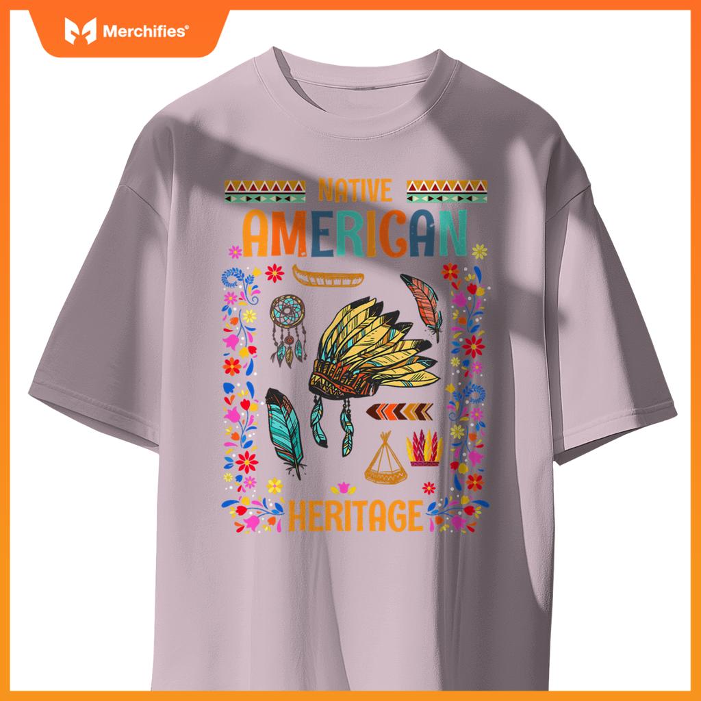 Native American Heritage Ideas  Women Native American T-Shirt