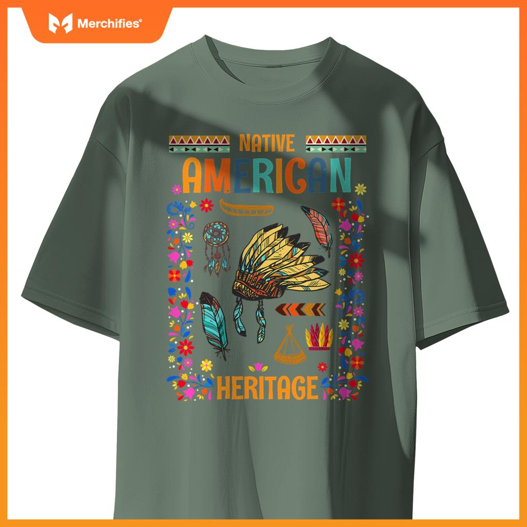 Native American Heritage Ideas  Women Native American T-Shirt
