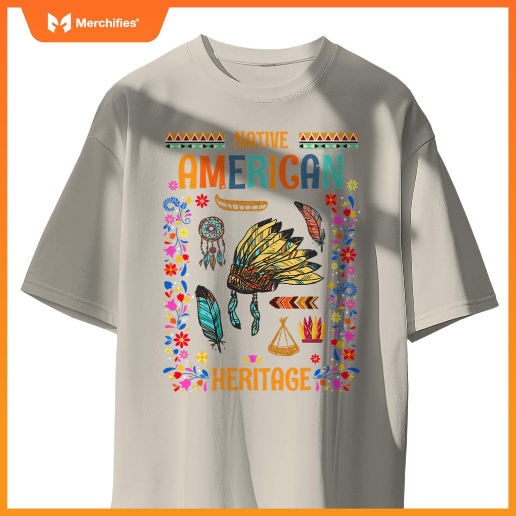 Native American Heritage Ideas  Women Native American T-Shirt
