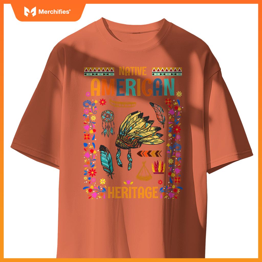 Native American Heritage Ideas  Women Native American T-Shirt
