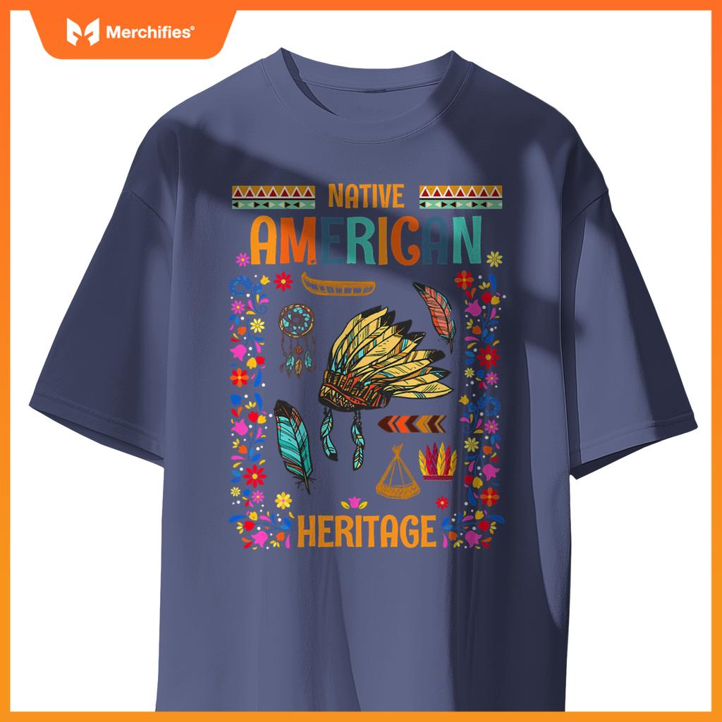 Native American Heritage Ideas  Women Native American T-Shirt