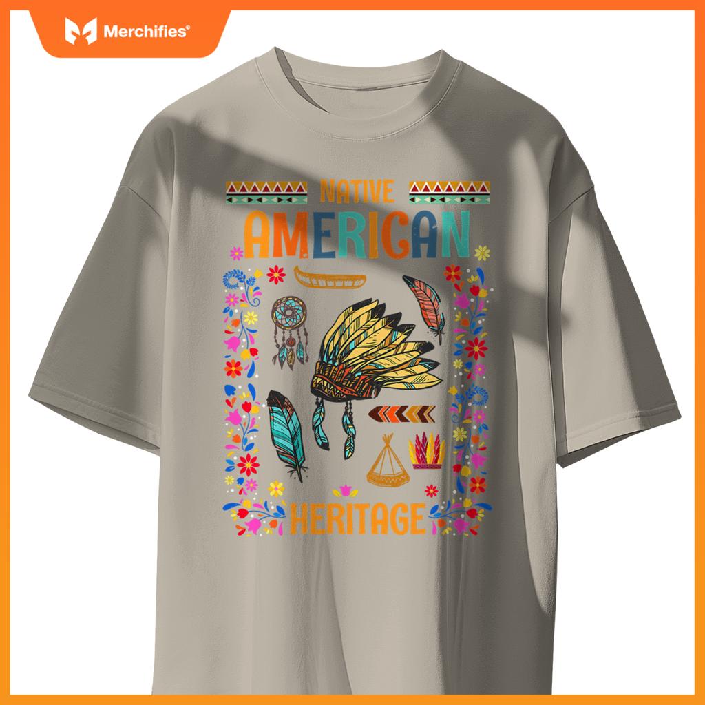 Native American Heritage Ideas  Women Native American T-Shirt
