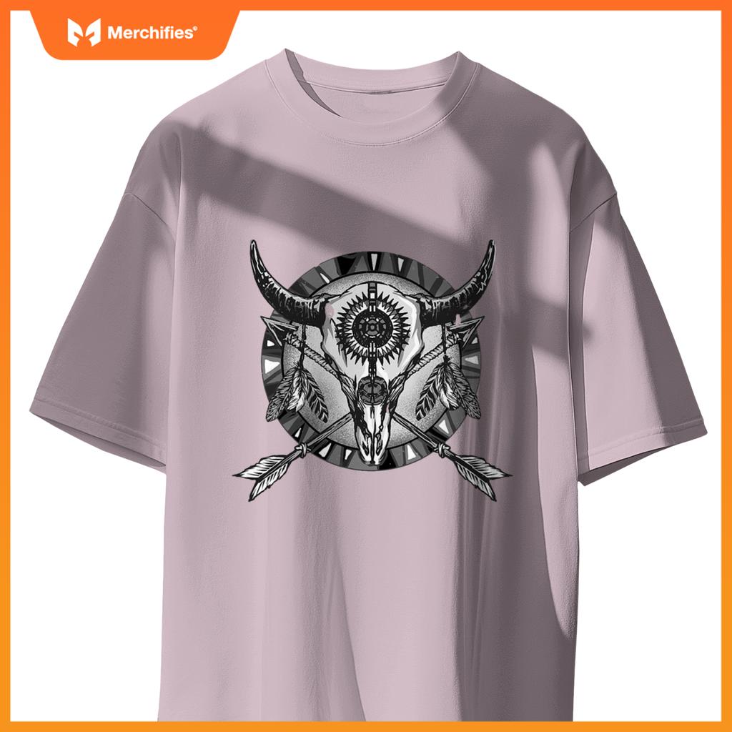 Native American Indian Cross Arrows Men Women T-Shirt