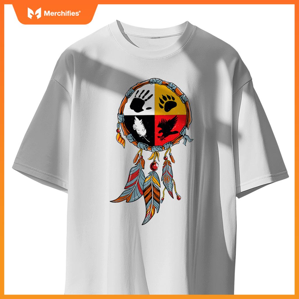 Native American Medicine Wheel Indigenous T-Shirt