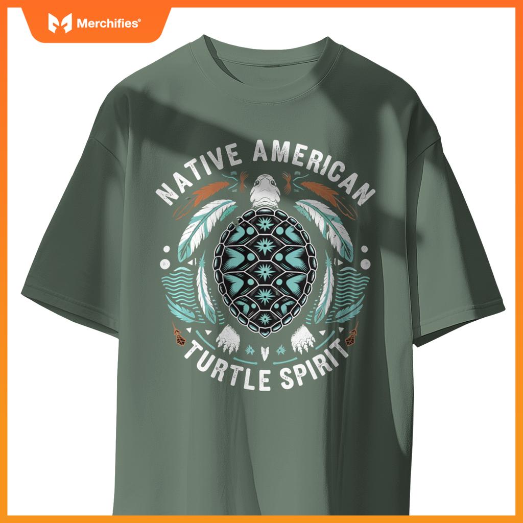 Native American Turtel Spirit T-Shirt