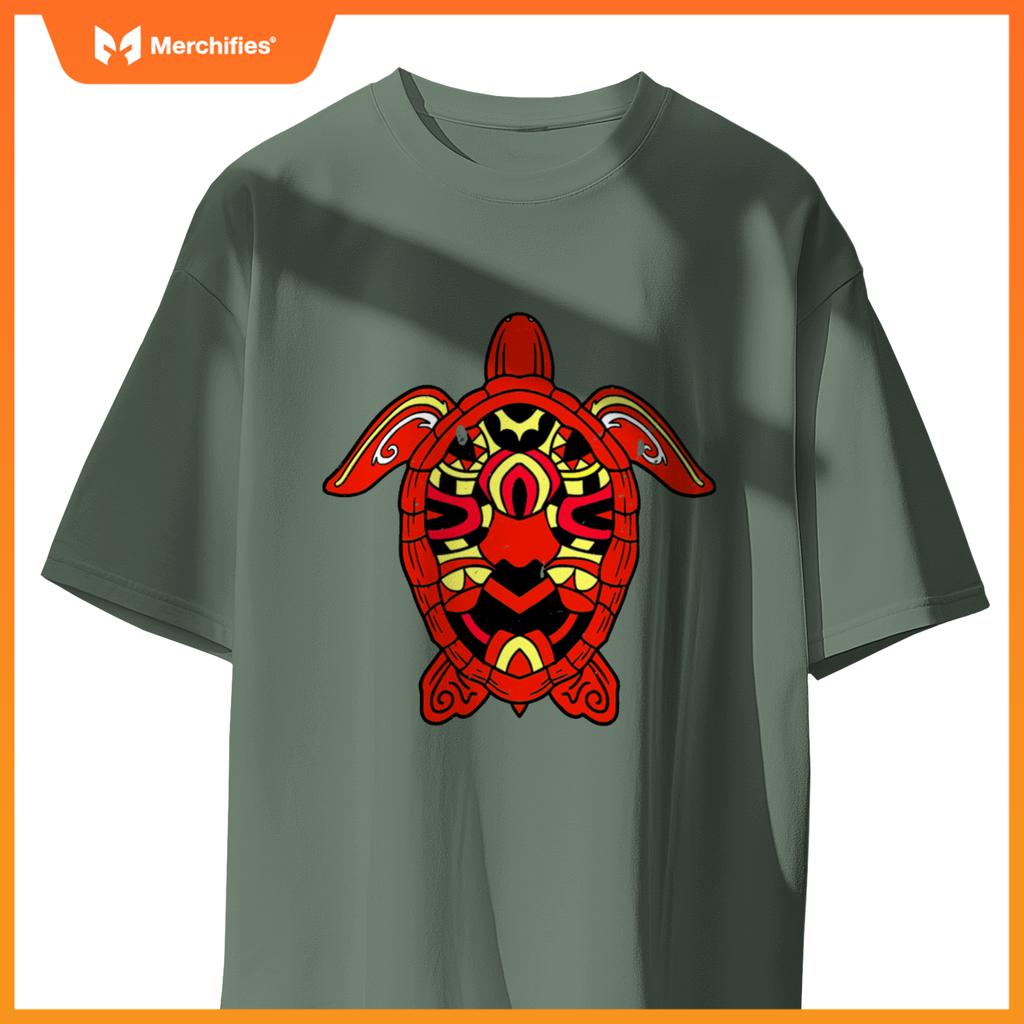 Native American Turtle Island, Mor Earth T-Shirt