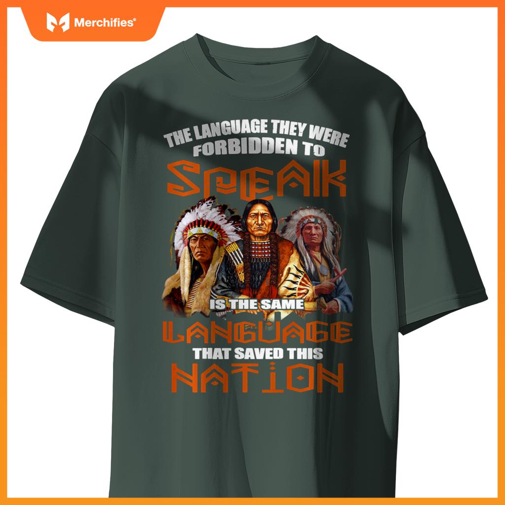 Native Chief  Language Y Were Bidden To Speak Sweat T-Shirt