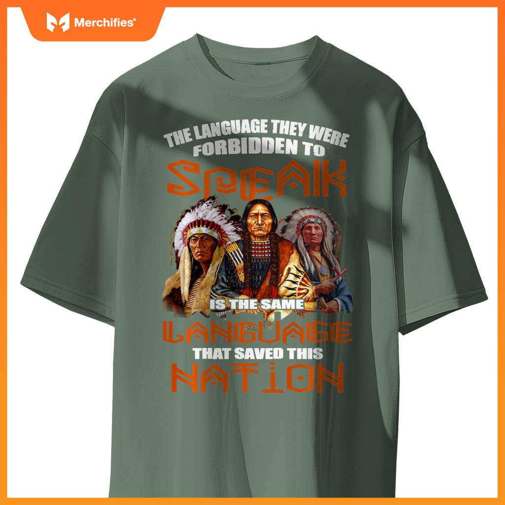 Native Chief  Language Y Were Bidden To Speak Sweat T-Shirt