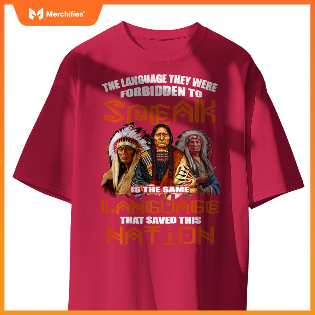 Native Chief  Language Y Were Bidden To Speak Sweat T-Shirt