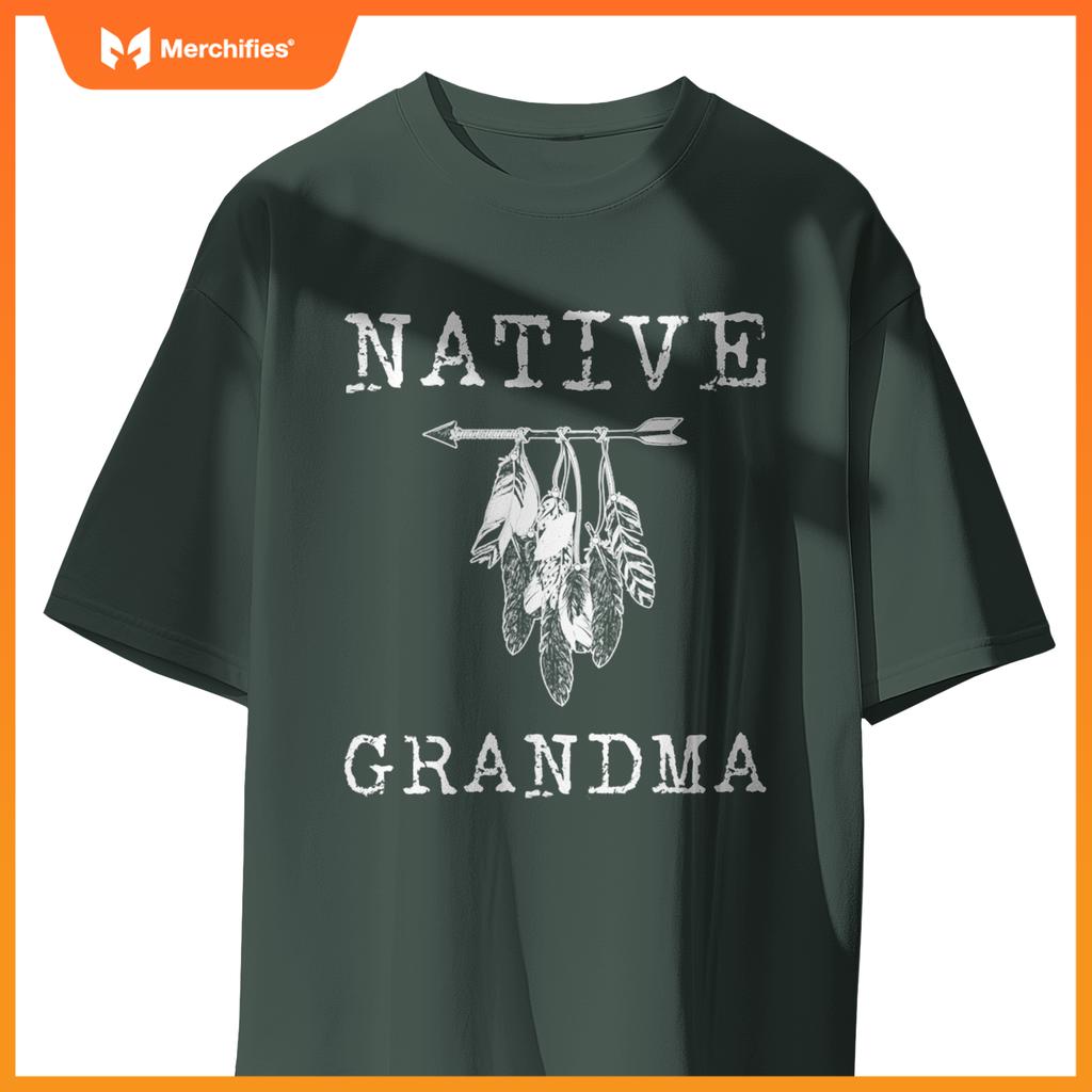 Native Grandma Native American American Indian Mors Day T-Shirt