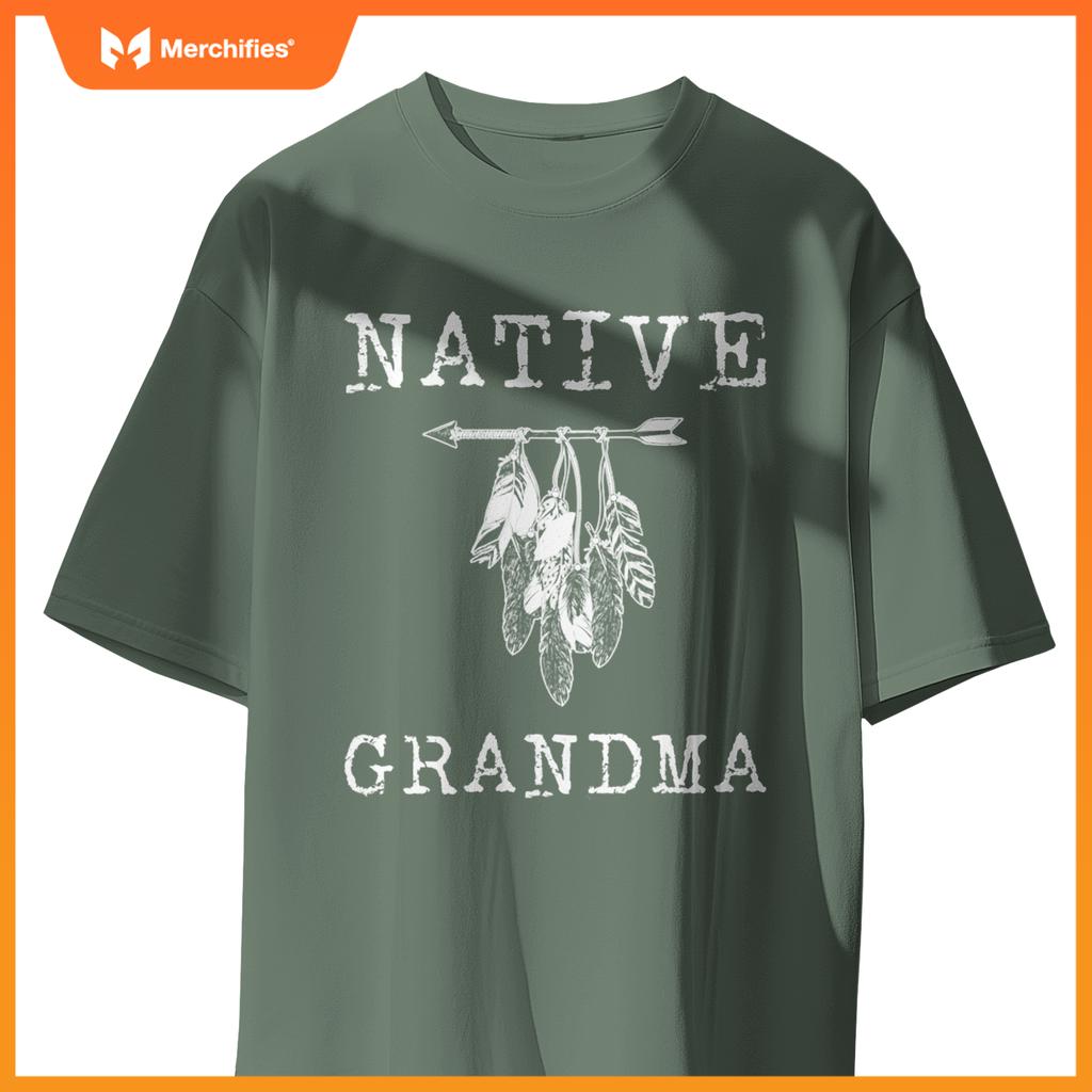 Native Grandma Native American American Indian Mors Day T-Shirt