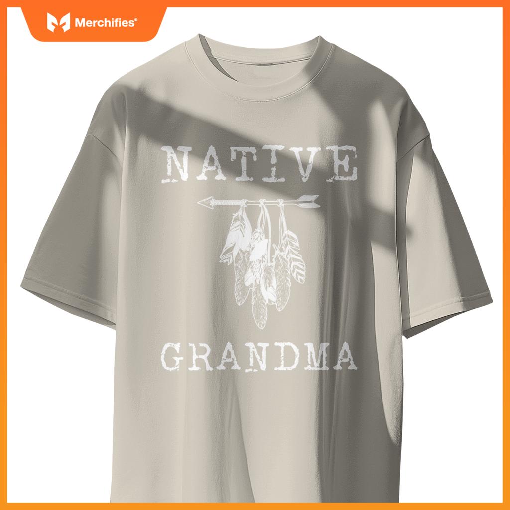 Native Grandma Native American American Indian Mors Day T-Shirt