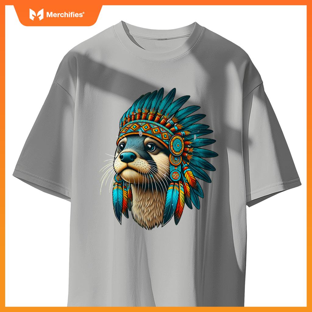 Native Indian Otter Native American Indian Fears T-Shirt