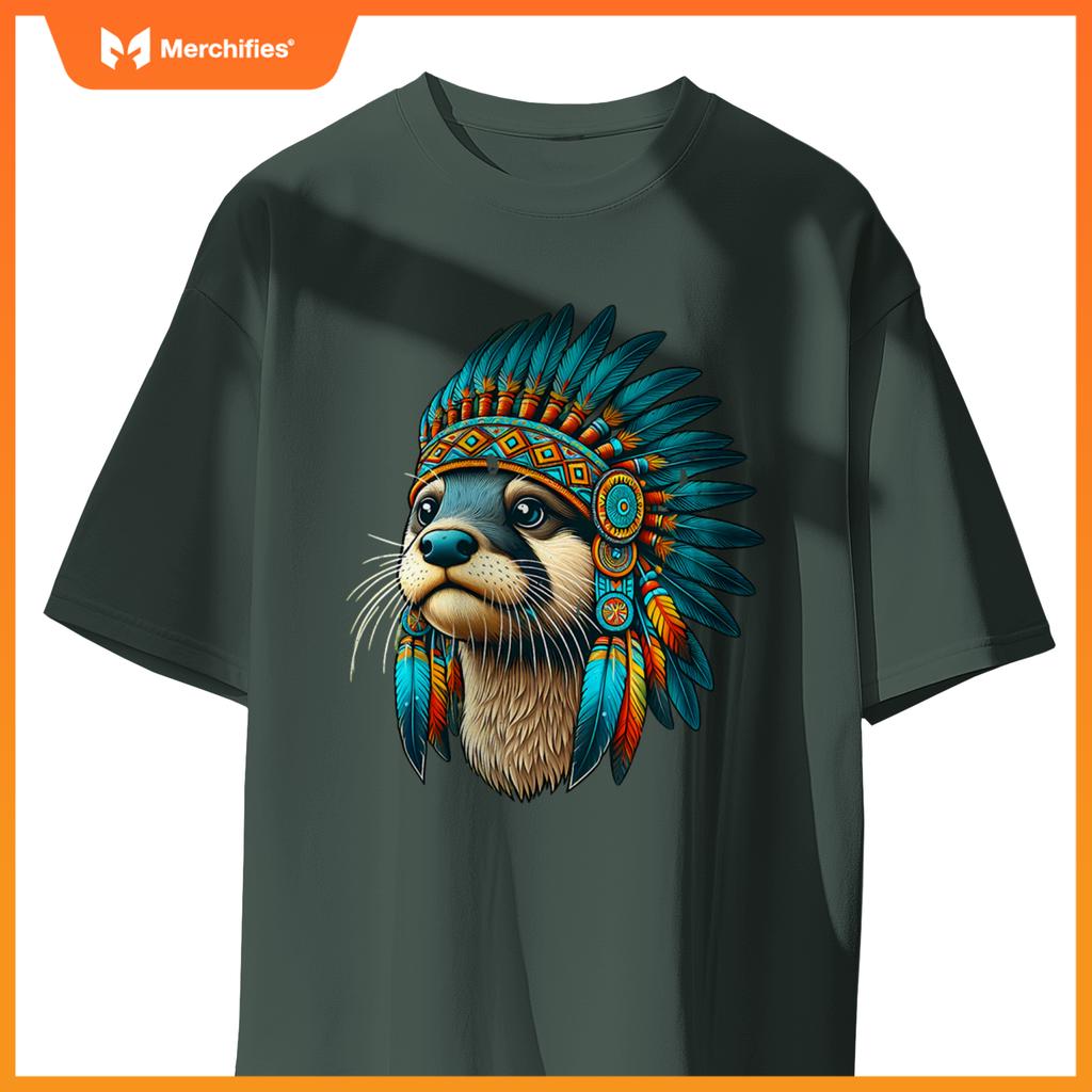 Native Indian Otter Native American Indian Fears T-Shirt
