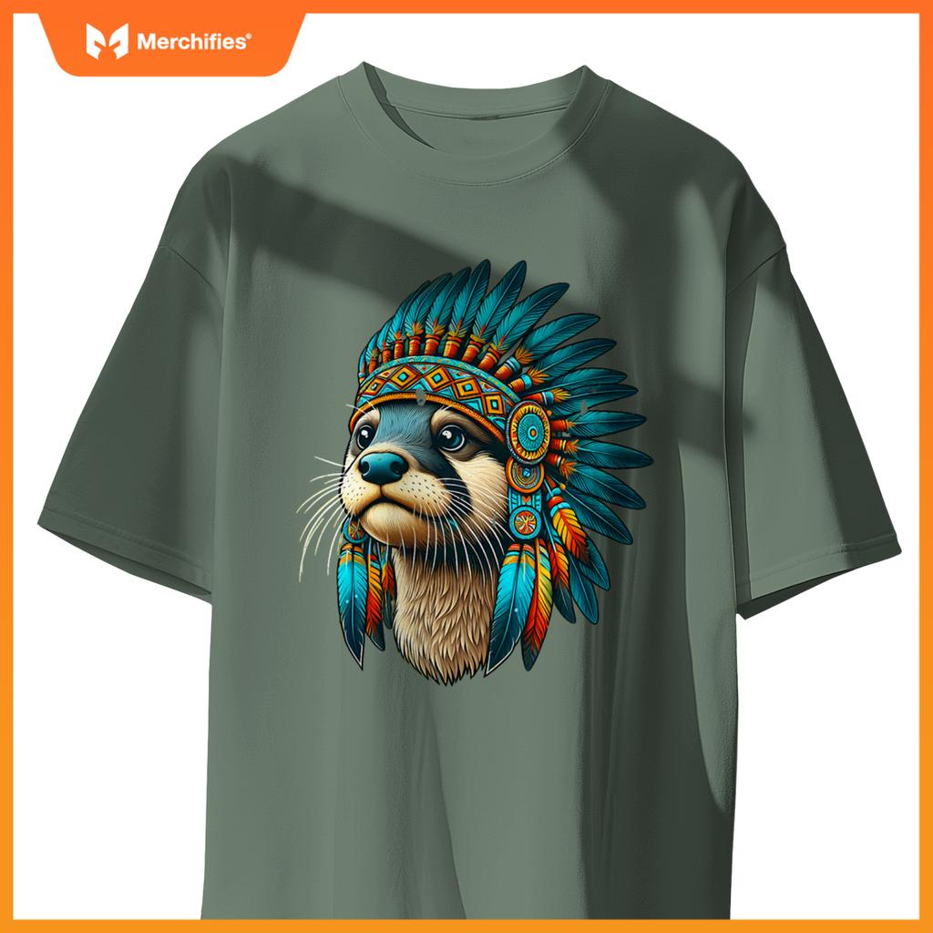 Native Indian Otter Native American Indian Fears T-Shirt
