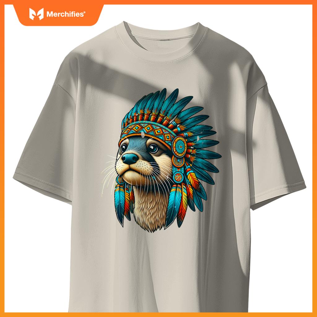 Native Indian Otter Native American Indian Fears T-Shirt