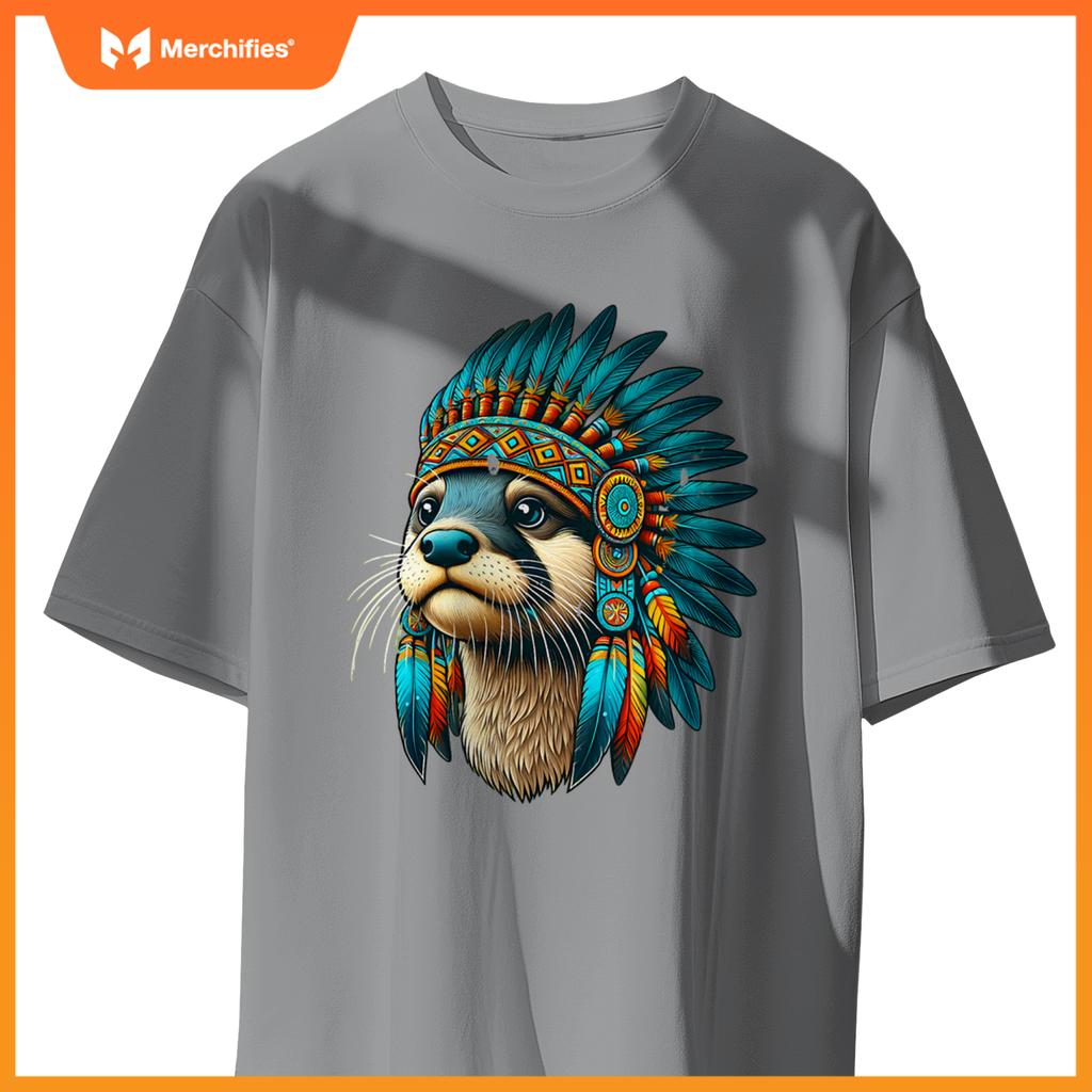 Native Indian Otter Native American Indian Fears T-Shirt
