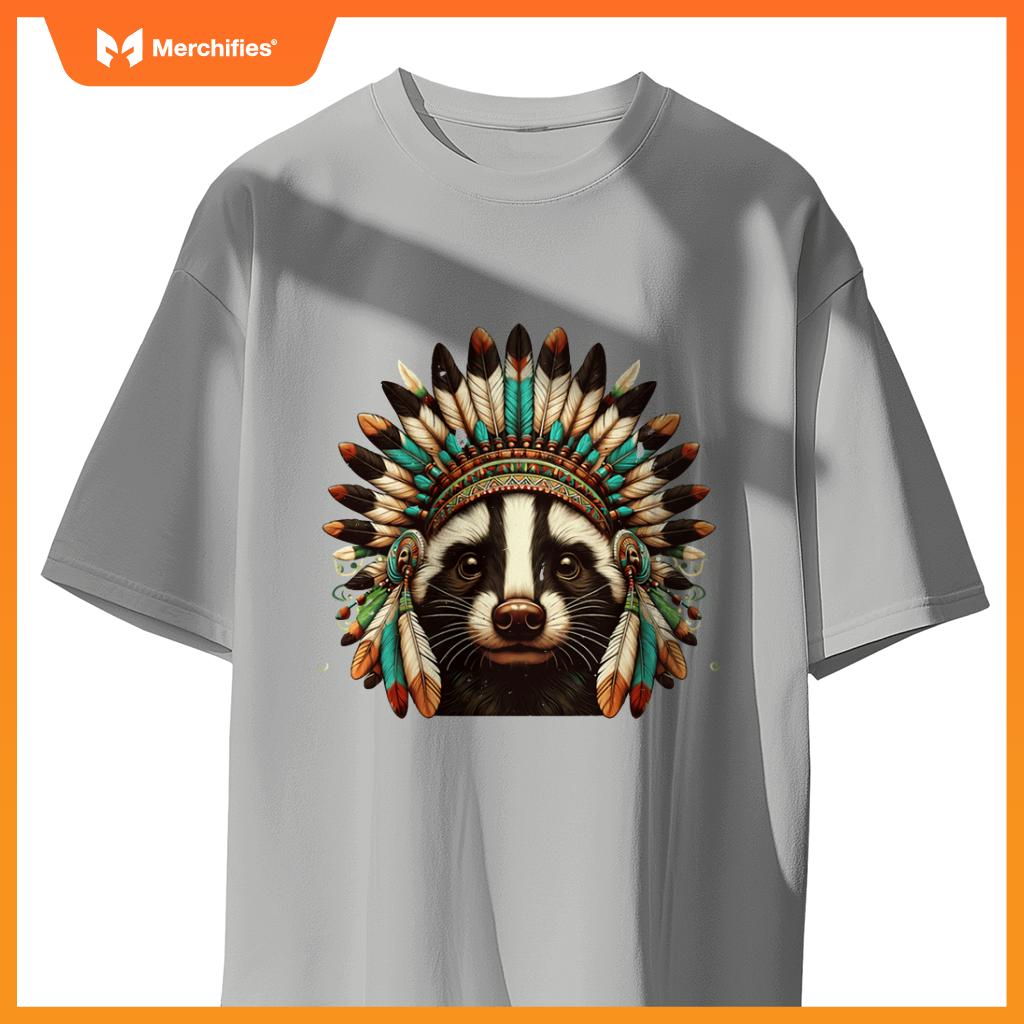 Native Indian Skunk Native American Indian Fears T-Shirt