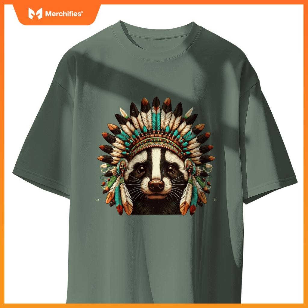 Native Indian Skunk Native American Indian Fears T-Shirt