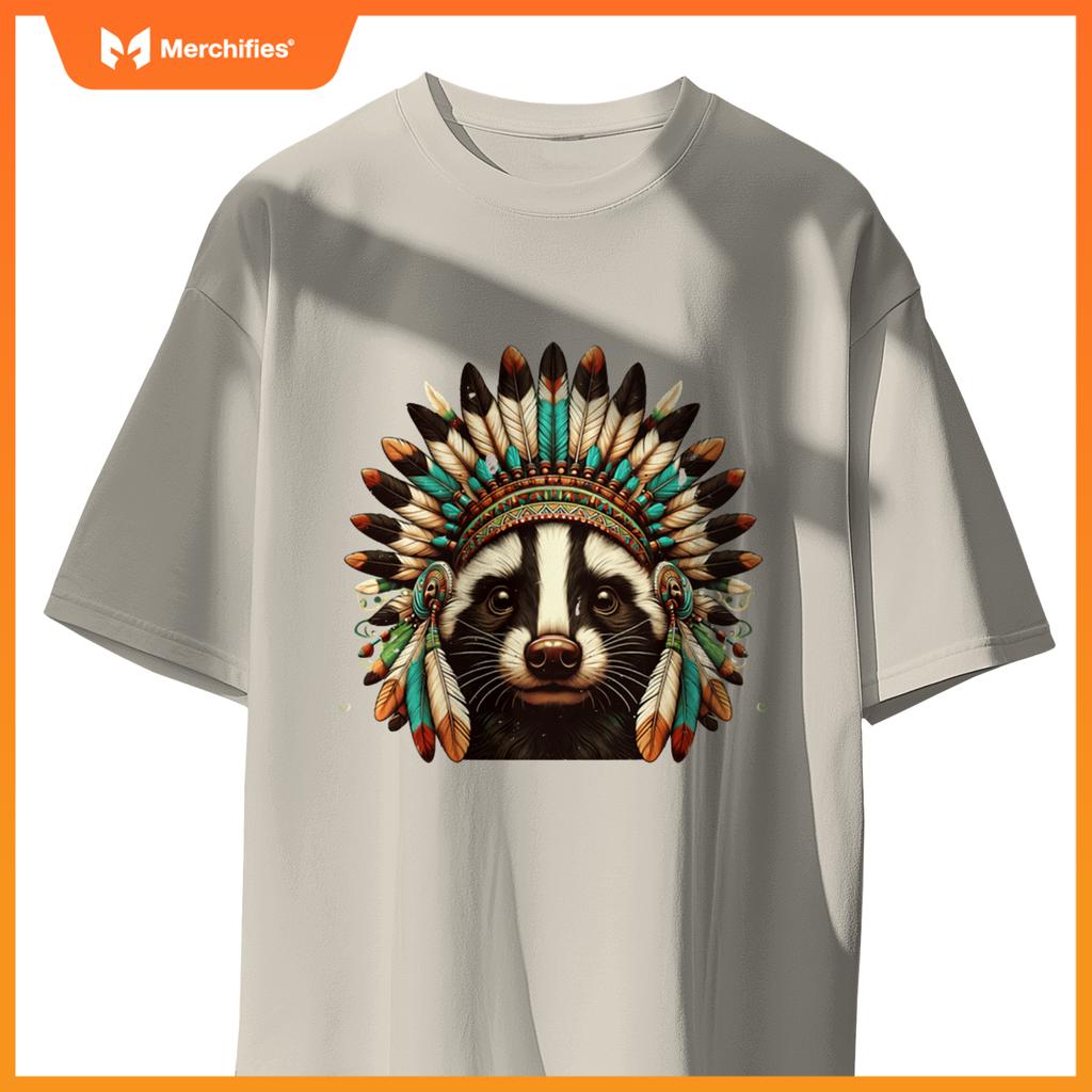 Native Indian Skunk Native American Indian Fears T-Shirt