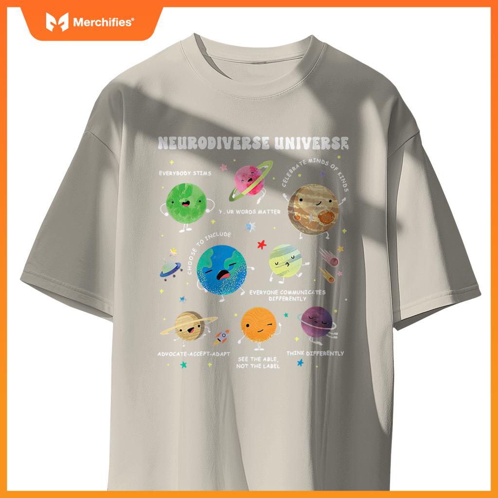 Neurodiverse universe space planet special education teacher