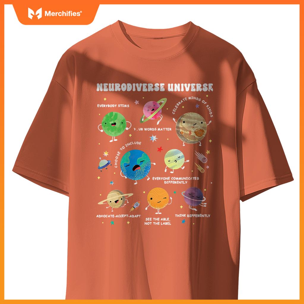 Neurodiverse universe space planet special education teacher