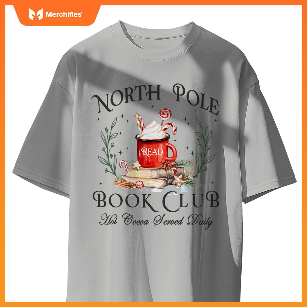 North pole read book club, christmas teacher read more books
