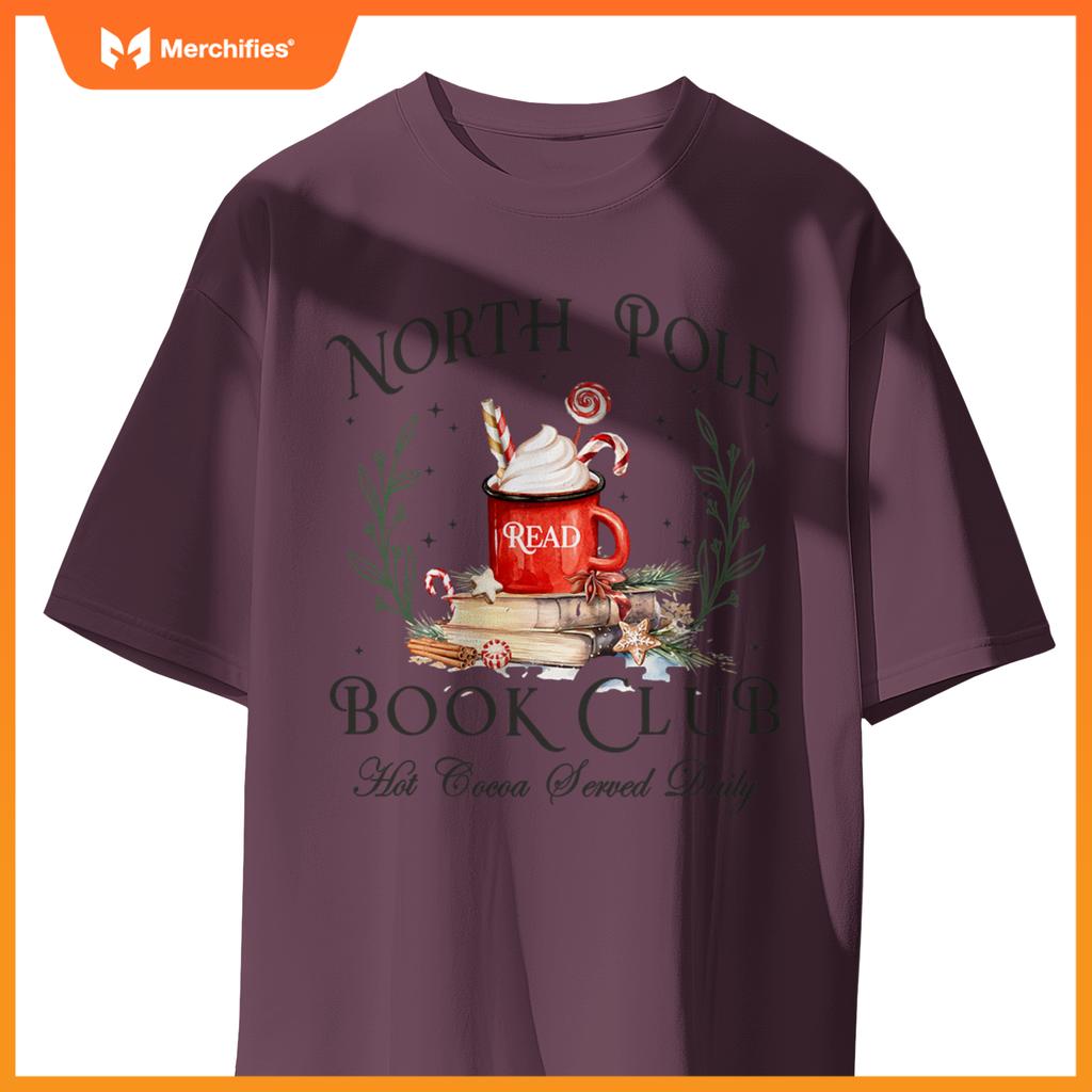 North pole read book club, christmas teacher read more books