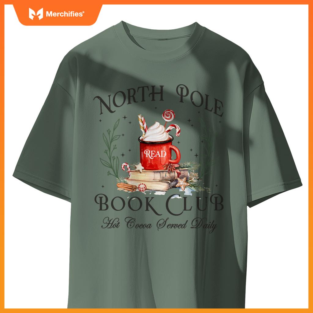 North pole read book club, christmas teacher read more books