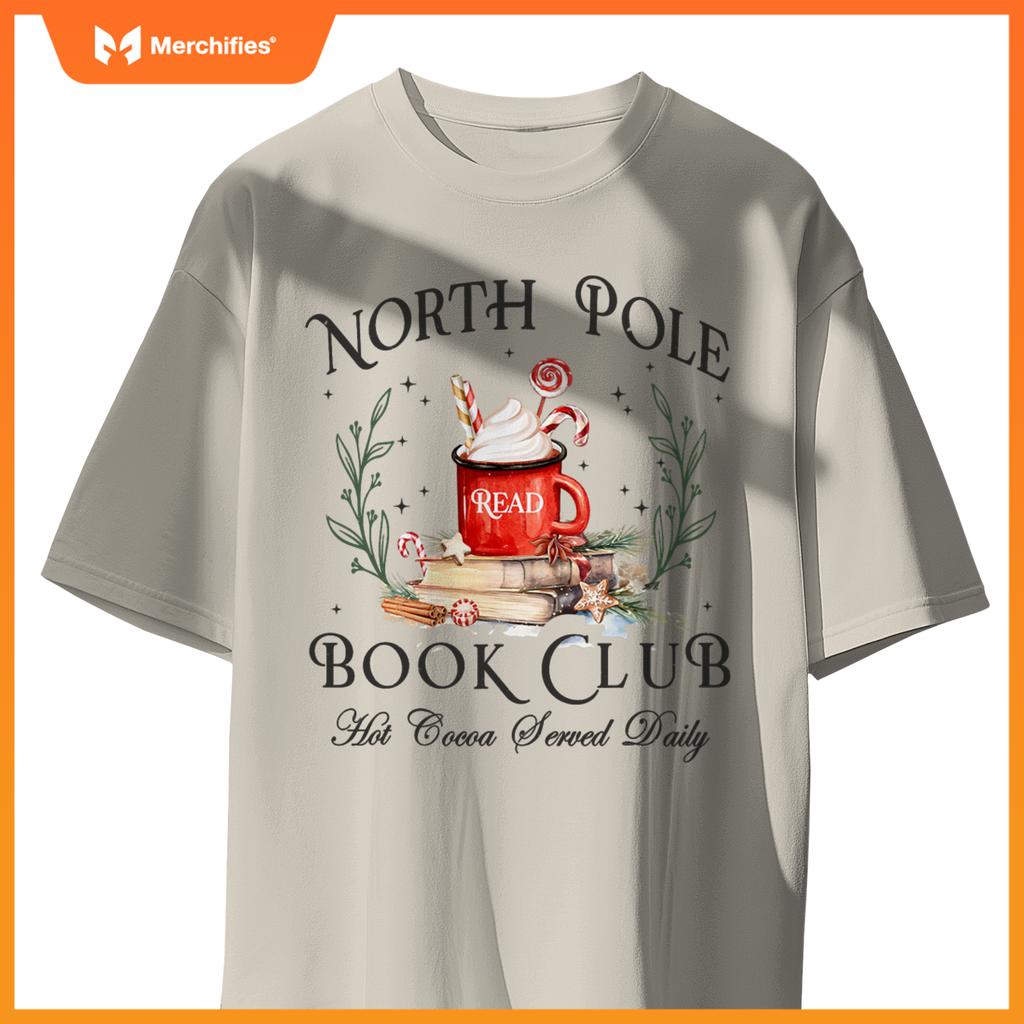 North pole read book club, christmas teacher read more books