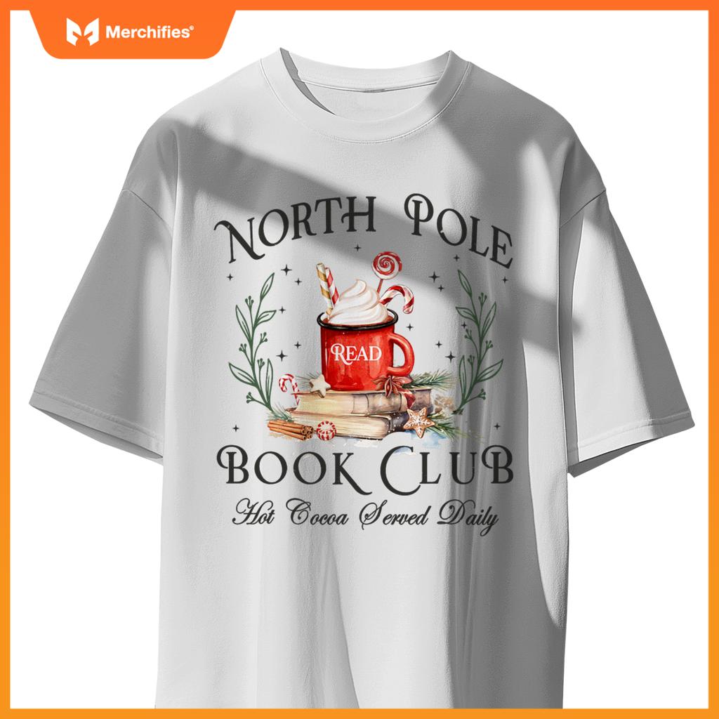 North pole read book club, christmas teacher read more books