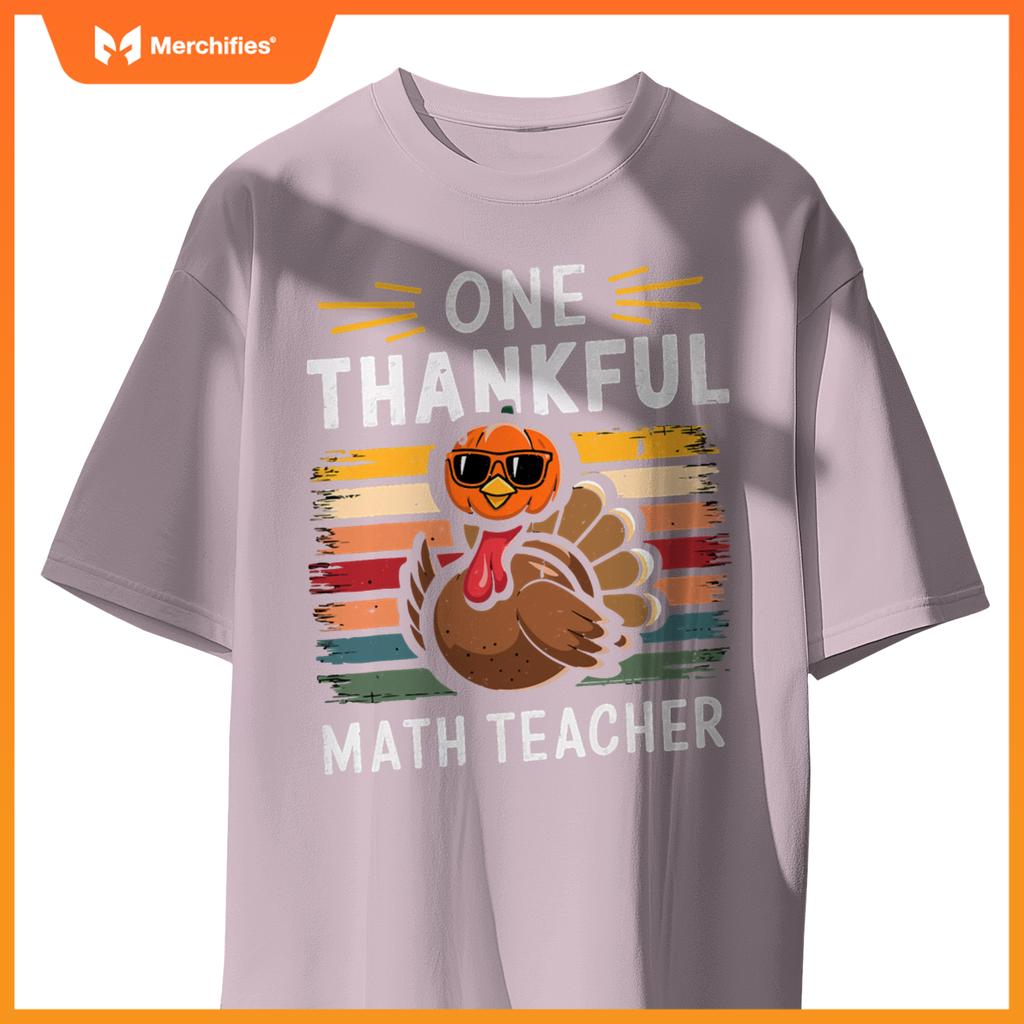 One thankful math teacher vintage thanksgiving math teacher