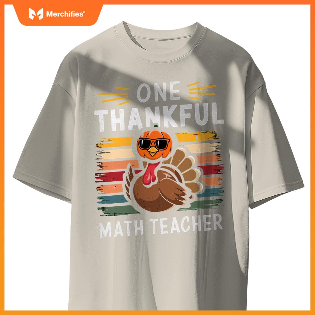 One thankful math teacher vintage thanksgiving math teacher