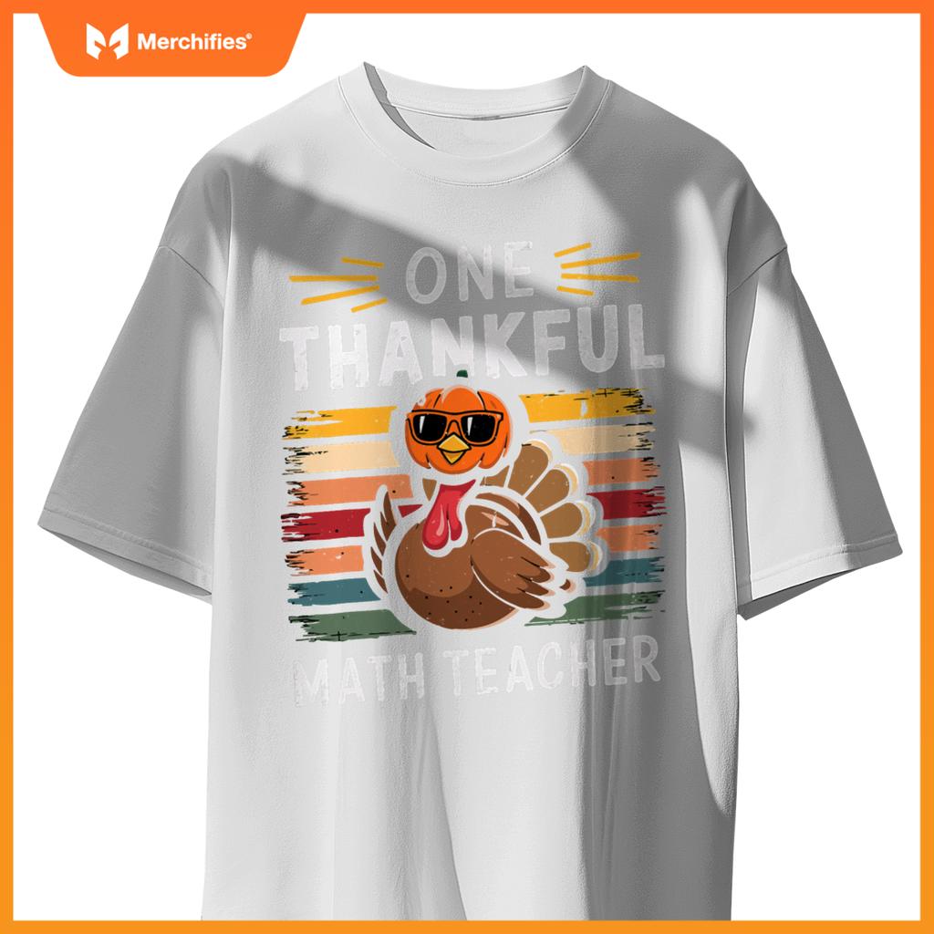 One thankful math teacher vintage thanksgiving math teacher