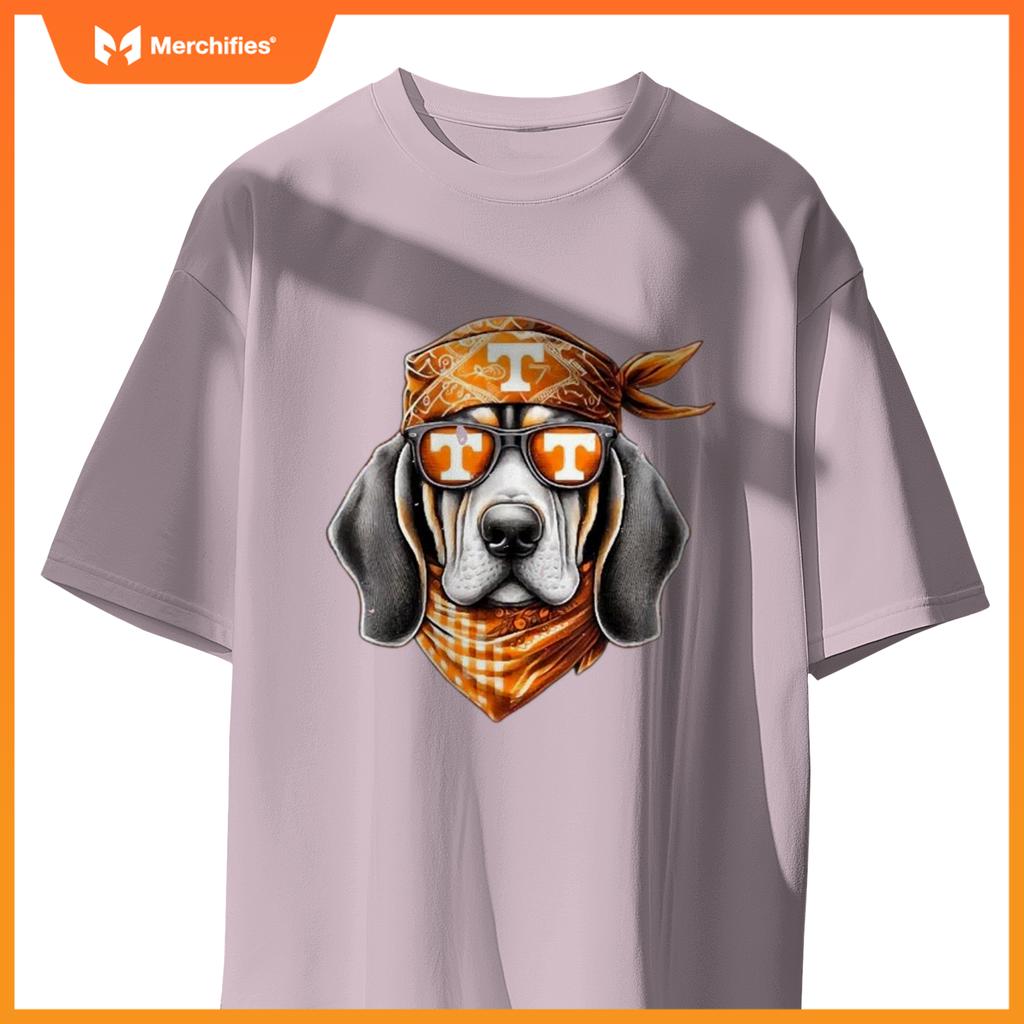 Orange Blooded Tennessee Hound Native Home Tn State Pride T-Shirt