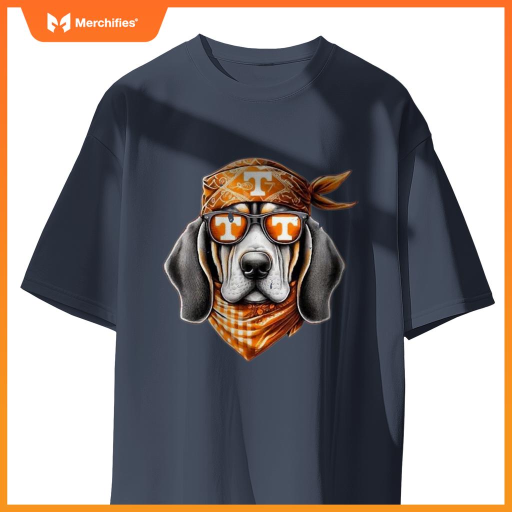 Orange Blooded Tennessee Hound Native Home Tn State Pride T-Shirt