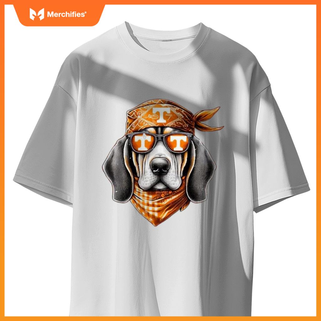 Orange Blooded Tennessee Hound Native Home Tn State Pride T-Shirt