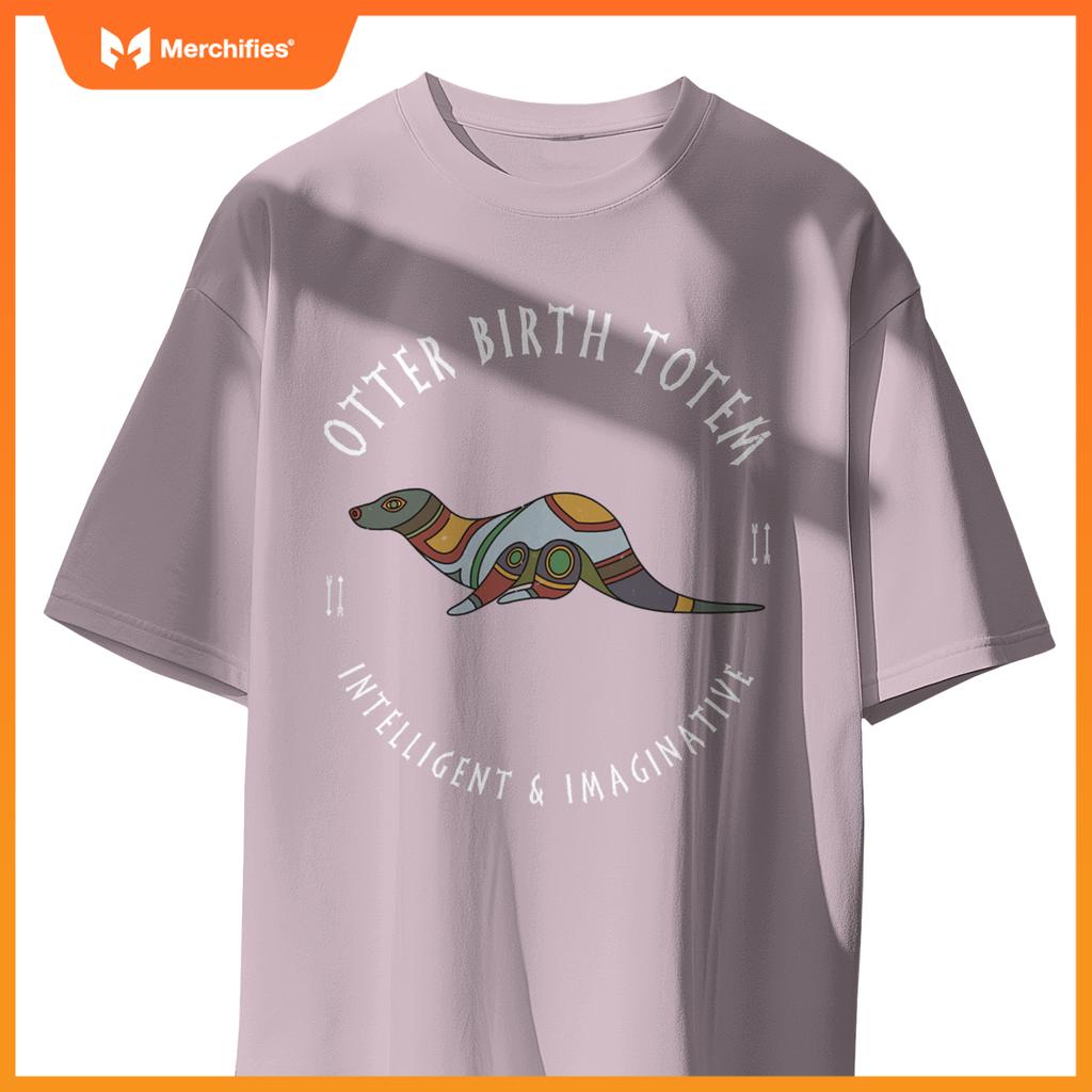 Otter Zodiac Symbol Design  A Native American T-Shirt
