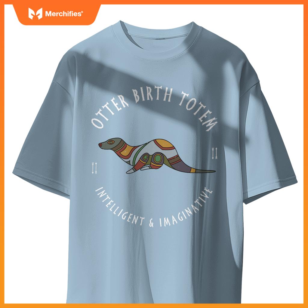 Otter Zodiac Symbol Design  A Native American T-Shirt