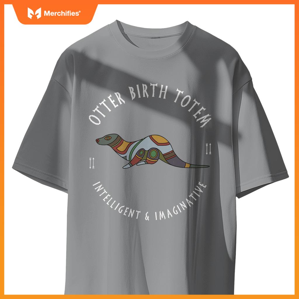 Otter Zodiac Symbol Design  A Native American T-Shirt