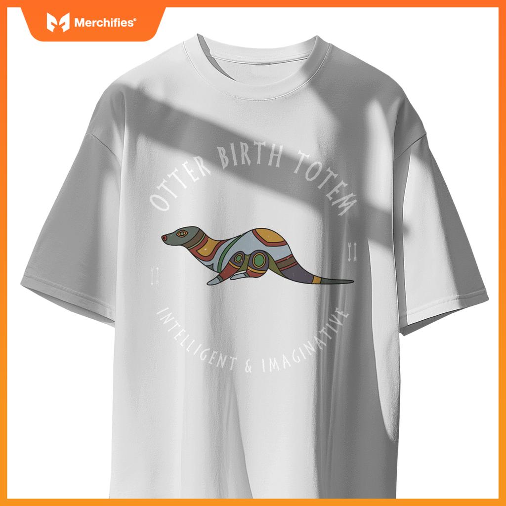 Otter Zodiac Symbol Design  A Native American T-Shirt