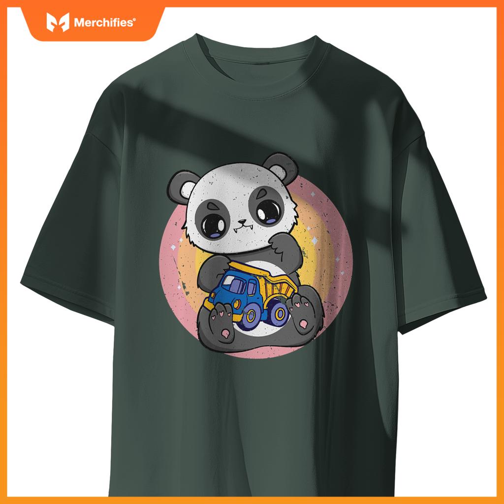 Panda With Soor Kawaii Bear Toy Truck T-Shirt