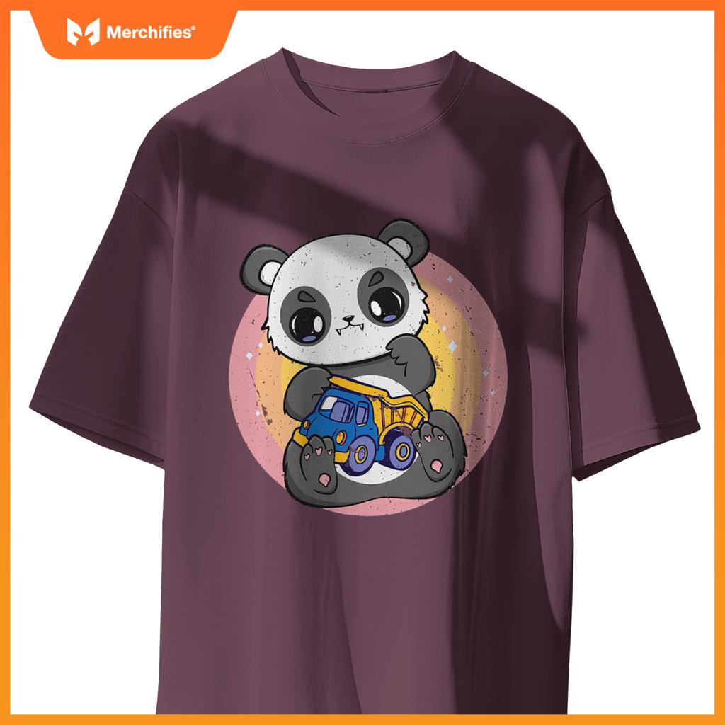 Panda With Soor Kawaii Bear Toy Truck T-Shirt