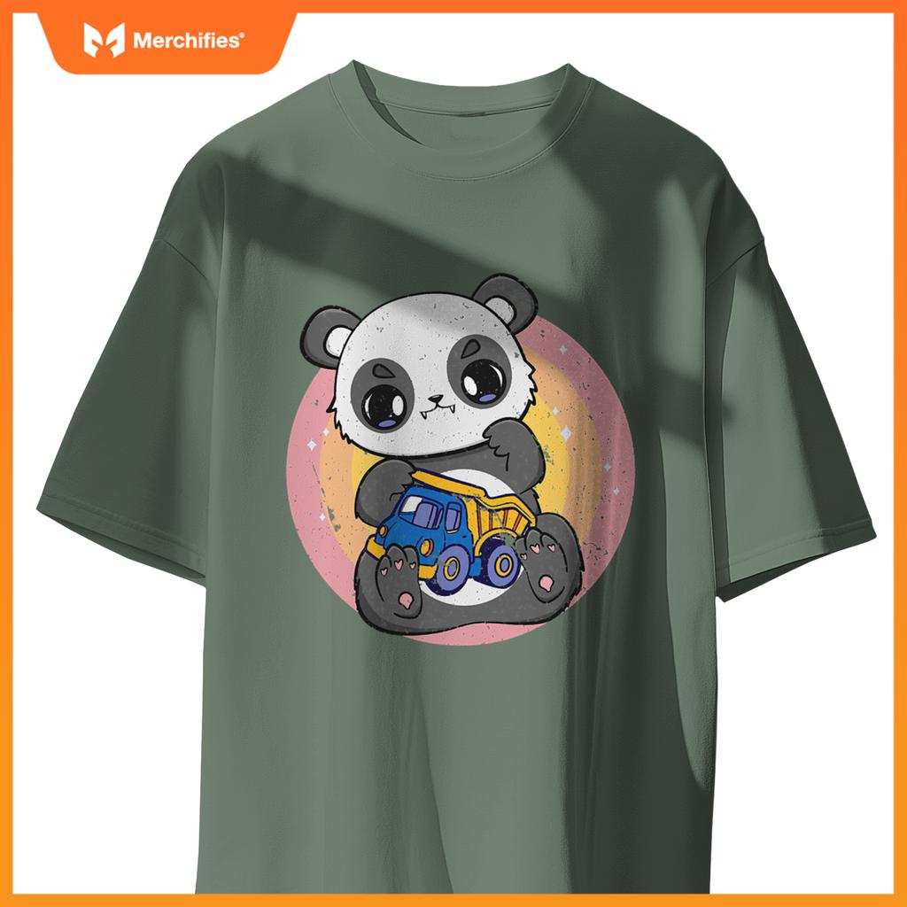 Panda With Soor Kawaii Bear Toy Truck T-Shirt