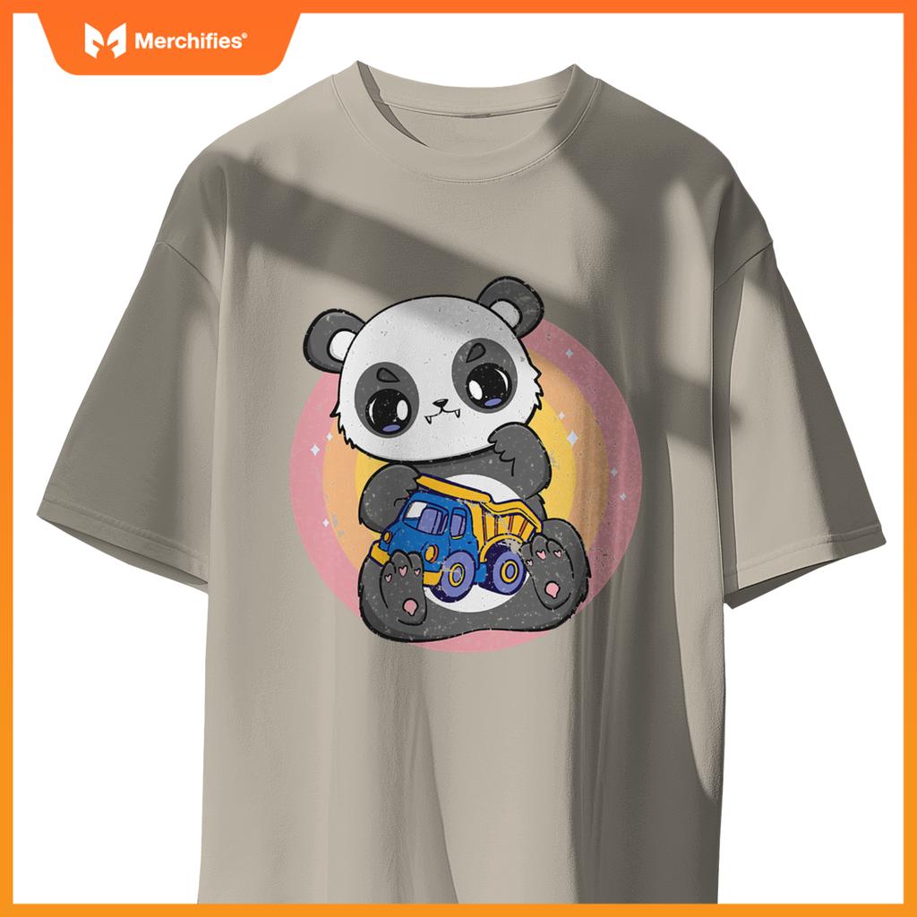 Panda With Soor Kawaii Bear Toy Truck T-Shirt