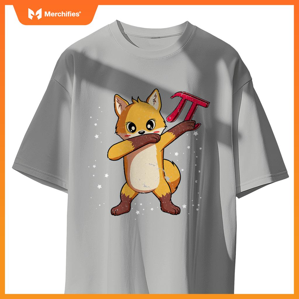 Pi day dabbing fox 314 symbol  math teacher