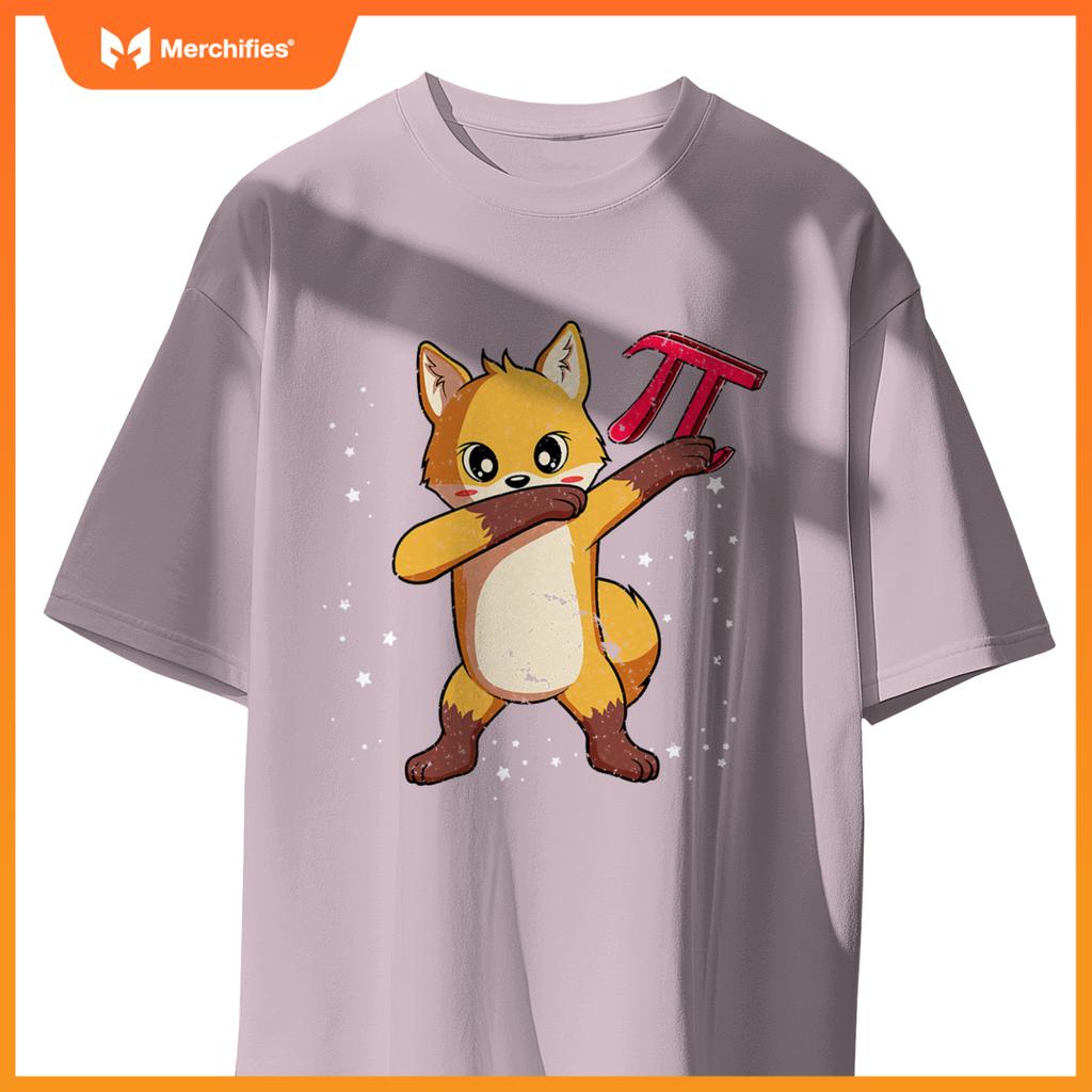 Pi day dabbing fox 314 symbol  math teacher