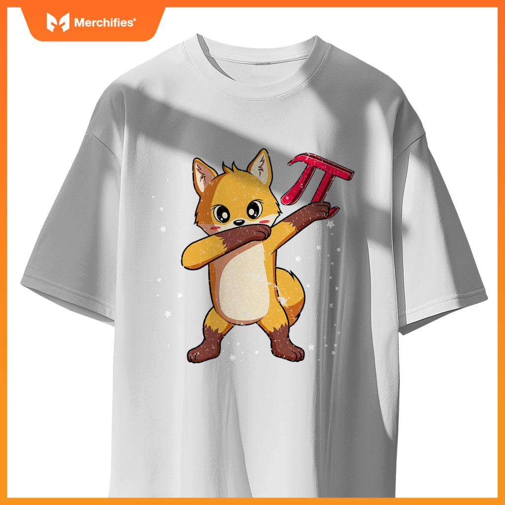 Pi day dabbing fox 314 symbol  math teacher
