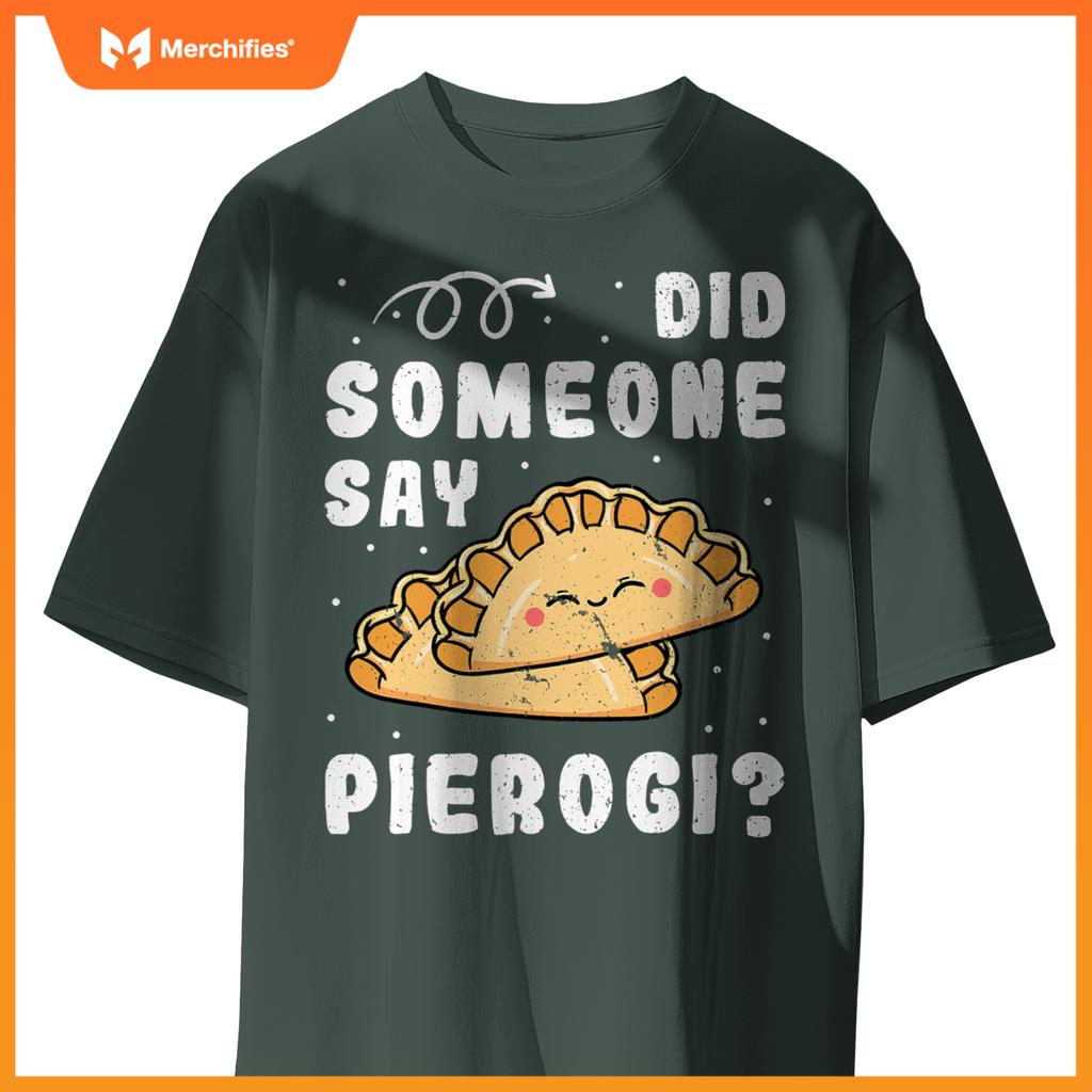 Pierogi Filled Dumplings Dough Polish Cuisine Cook Chef T-Shirt